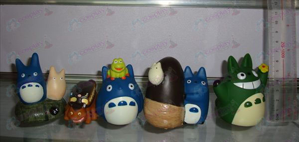 5 modeller Blå My Neighbor Totoro Tilbehør Doll
