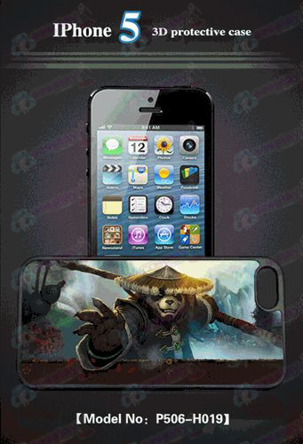 3D mobiltelefon shell Apple 5 - Kung Fu Panda