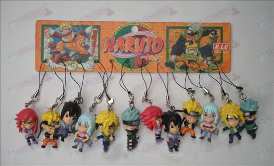 17 generasjoner 12 Naruto Doll Machine Rope