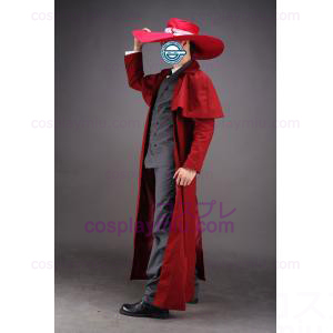 Hellsing Alucard Cosplay Kostymer