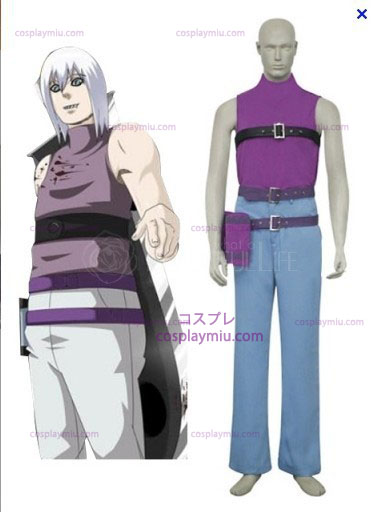 Naruto Suigetsu Hozuki Cosplay Kostymer