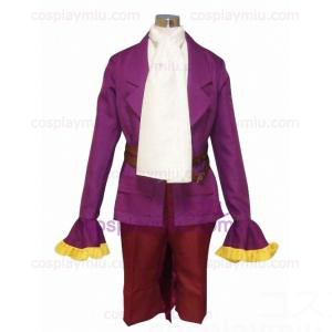 Purple Beatmania IIDX Cosplay Kostymer