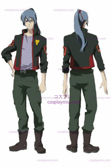 Macross F S.M.S teamet Uniform Cosplay Kostymer