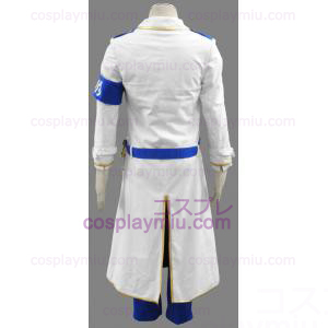 Dukker Silver Badge Hvit Unit Uniform Cosplay Kostymer