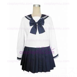 Skoleuniform Cotton Polyester Cosplay Kostymer