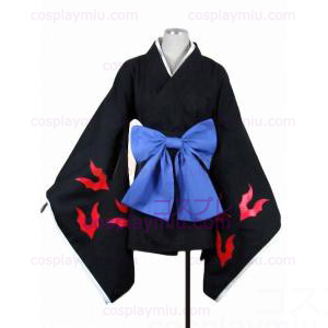 Kamiyomi Mikaduki Kimono Cosplay Kostymer