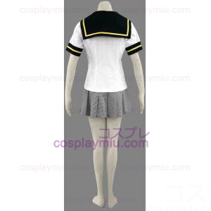 Shin Megami Tensei: Persona 4 Gekkoukan High School Summer Jente Uniform Cosplay Kostymer