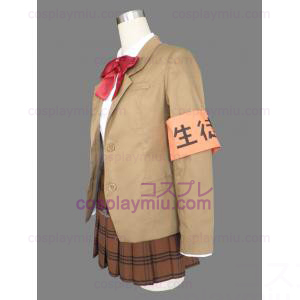 Seitokai Yakuindomo Jente Winter Uniform Cosplay Kostymer