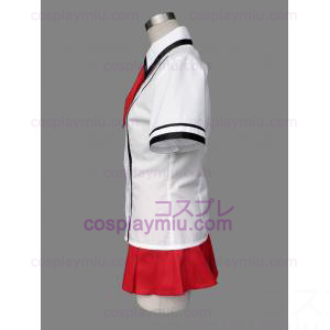 Baka til Test til Shoukanjuu jente Summer Uniform Cosplay Kostymer