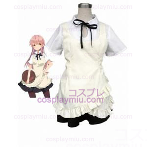 Pia Carrot Working Waitress Cotton Polyester Cosplay Kostymer