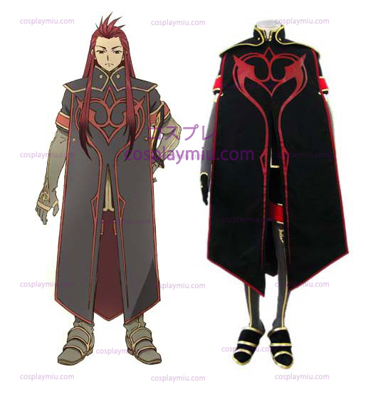 Tales Of The Abyss Asch Cosplay Kostymer
