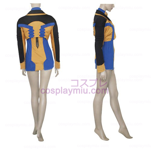Xenosaga jeg Shion Uzuki Vector Uniform Cosplay Kostymer