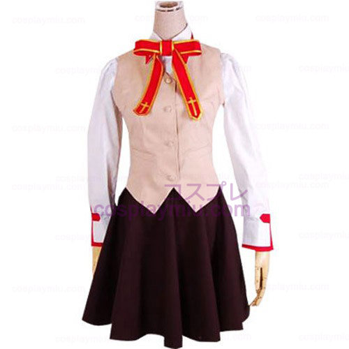 Fate / stay night Homurabara Gakuen Jentas Uniform Cosplay Kostymer