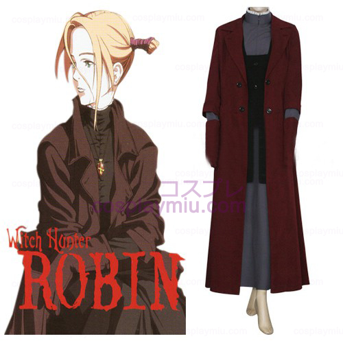 Witch Hunter Robin Robin Sena Cosplay Kostymer