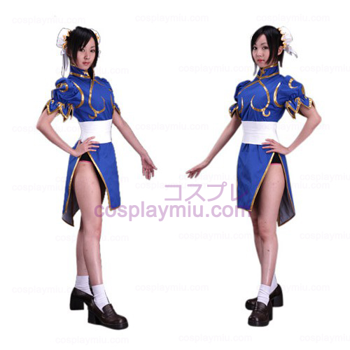 Street Fighter CHUN LI Cosplay Kostymer