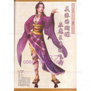 Samurai Warriors Nouhime Cosplay kostyme til salgs