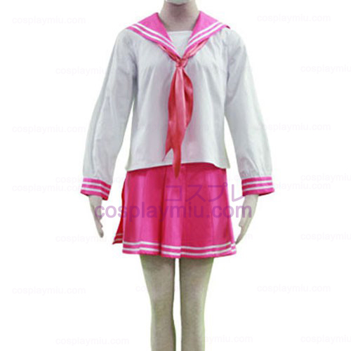 Lucky Star Ryoo Academy Kvinne Winter Uniform Cosplay Kostymer