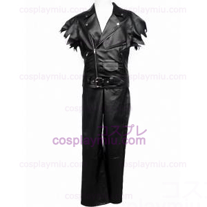 Black Leather Jacket Cosplay Kostymer