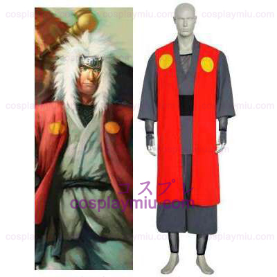 Naruto Ninja Jiraiya Cosplay Kostymer