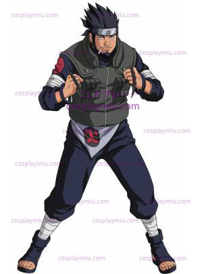 Naruto Asuma Sarutobi Cosplay Kostymer