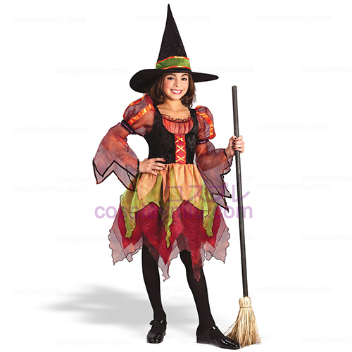 Pretty Princess Witch Child Kostymer