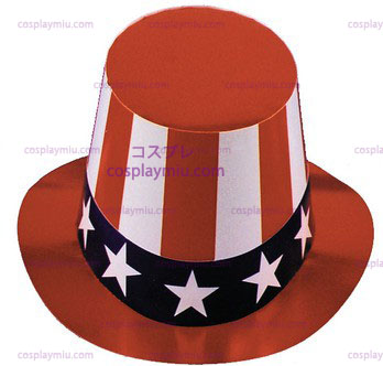 Papp Uncle Sam hatter en størrelse
