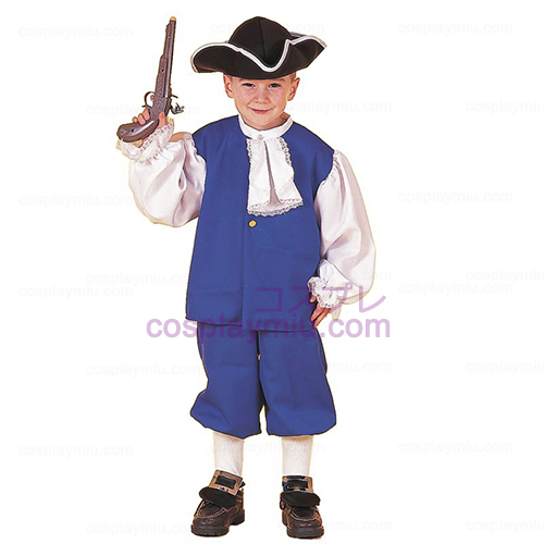 Litt Colonial Boy Child Kostymer
