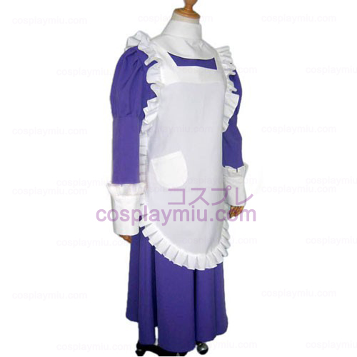 Haruhi Suzumiya Tsuruya Maid Dress Cosplay Kostymer