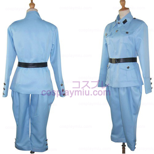 Axis Powers Light Blue Halloween Cosplay Kostymer