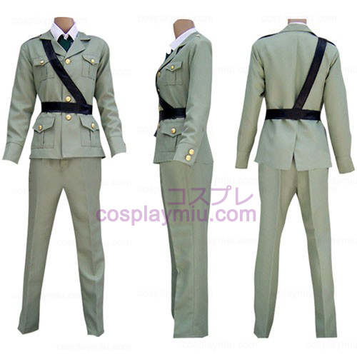 Hetalia Axis Powers Gray England Cosplay Kostymer