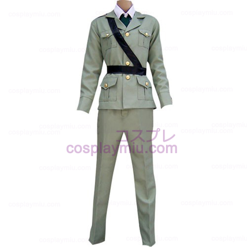 Hetalia Axis Powers Gray England Cosplay Kostymer