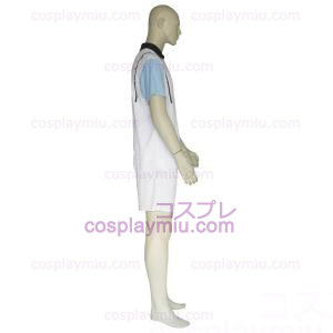 The Prince Of Tennis Hyotei Gakuen Light Blue and White Cosplay Kostymer