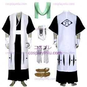 Bleach 6. divisjon kaptein Kuchiki Byakuya Menn Cosplay Kostymer