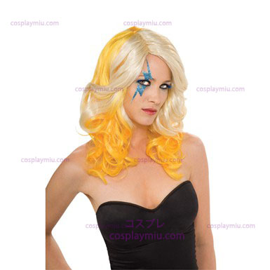 Lady Gaga Blond And Yellow Wig