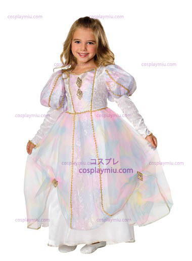 Rainbow Princess Child Kostymer
