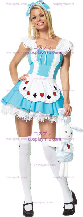 Alice In Wonderland Sexy Adult Kostymer