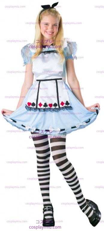 Alice Wonderland Teen Kostymer