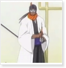 Bleach Kaptein Tousen Kaname cosplay kostyme - 9. divisjon
