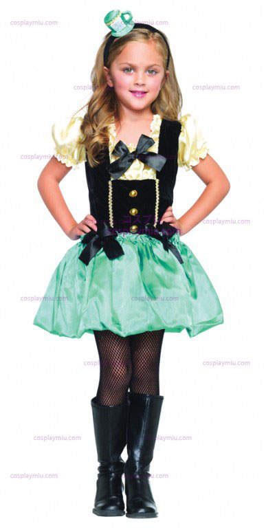 Alice in Wonderland Tea Party Girl Kostymer