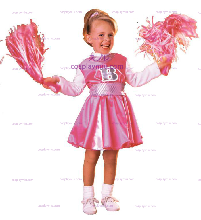 Cheerleader Barbie Child Kostymer