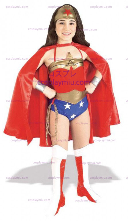 Deluxe Wonder Woman Child Kostymer