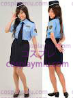 Søt Politiet Kostymer av skjorte og Miniskjørt
