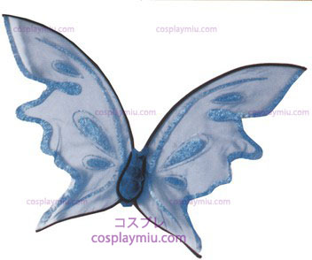 Wings Butterfly Blå Hot Color