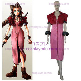 Final Fantasy VII Aeris Cosplay Kostymer