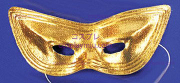 Harlequin Mask Lame Gold