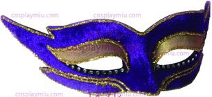 Venetian Mask Purple