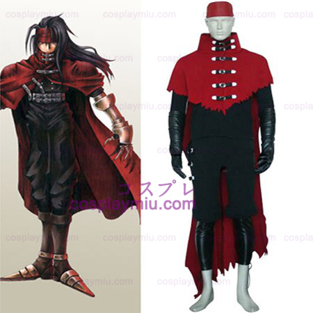 Final Fantasy VII Vincent Valentine Halloween Cosplay Kostymer
