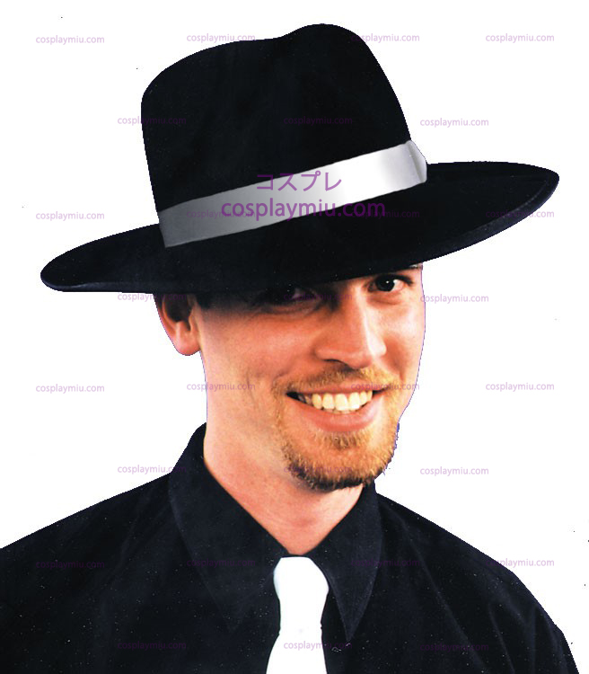 Svart Zoot Suit hatter