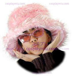 Furrocious Pink Fur hatter