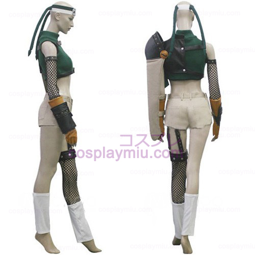 Final Fantasy VII Yuffie Kisaragi Cosplay Kostymer